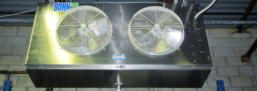Photo of an industrial chiller system provided by RMS Pros